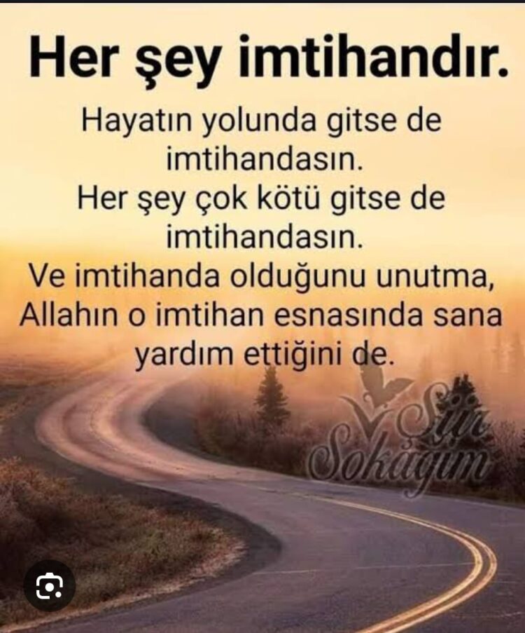 İmtihandasın…