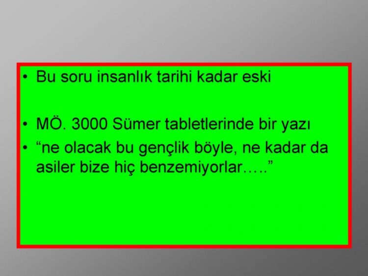 Gençlik. Deizm, Ateizm, Agnostisizm, Fideizm…