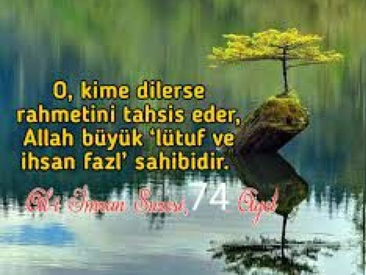 “Rahmete Vesile Güzel Hareketler…“