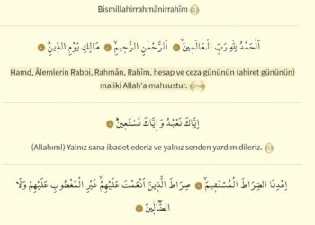 İbadetlerin Sonunda Neden “Fatiha” Okuruz?