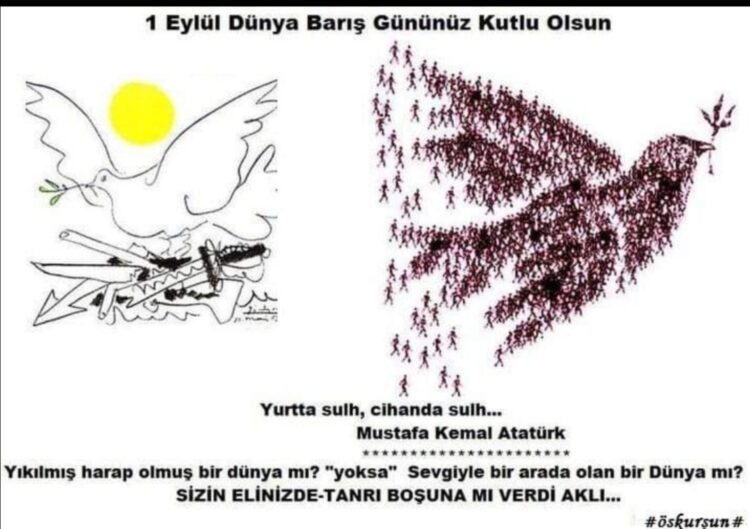 1 Eylül Dünya Barış Günü