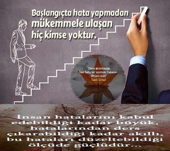 Hatalardan Ders Almak