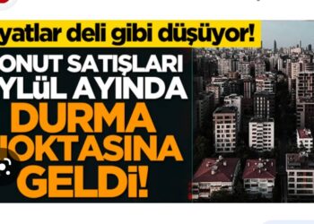 Fiyatlar Arttı Emlak Satışları Bir Anda Durdu