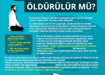 Namaz Kılmayan Öldürülsün…mü