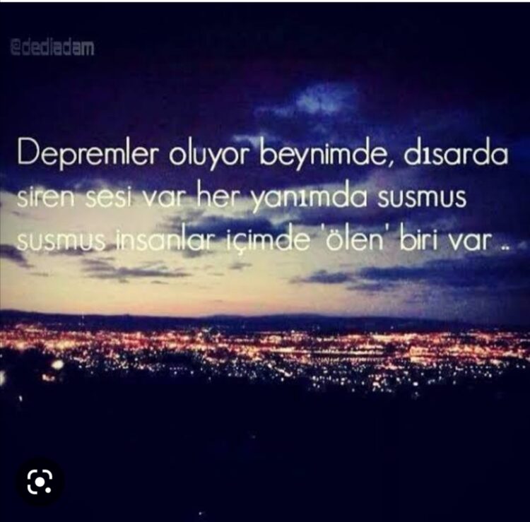 Depremler Oluyor Beynimde
