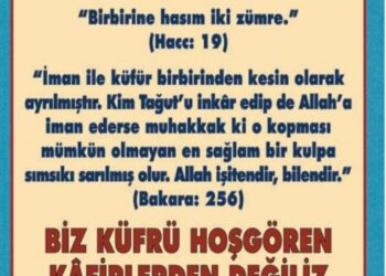 Secde Düşmanlığında Birleşenler…