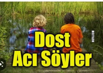 Dost Acı mı Söyler…