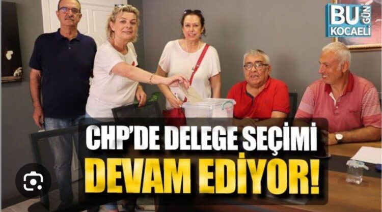 CHP Mahalle Delege Seçimlerini Yaptı