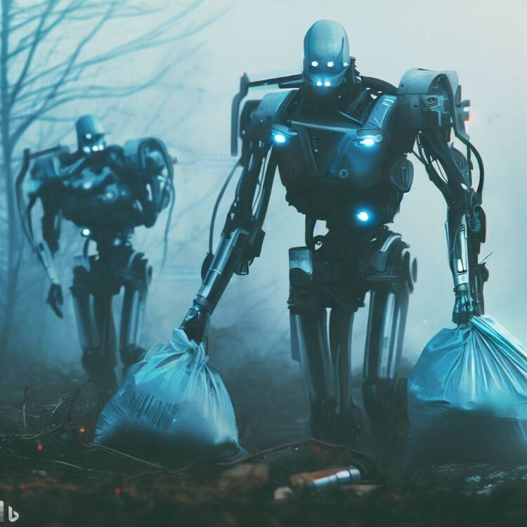 Bir Gün Şehre Yabancı Bir Robot Gelir…