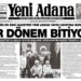 Yeni Adana Gazetesi ve Perde Arası!