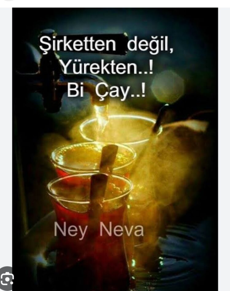 Gönül ile Tatlandırılan Çay veya Oba Mukimleri