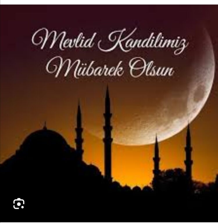 Mevlid Kandiliniz Mübarek Olsun!