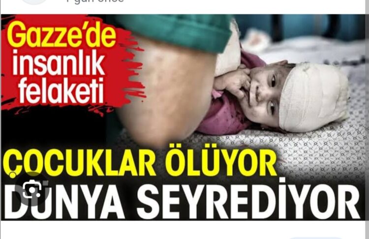 Gazze de Vahşet Yaşanıyor Gazzede İnsanlık Ölüyor!…
