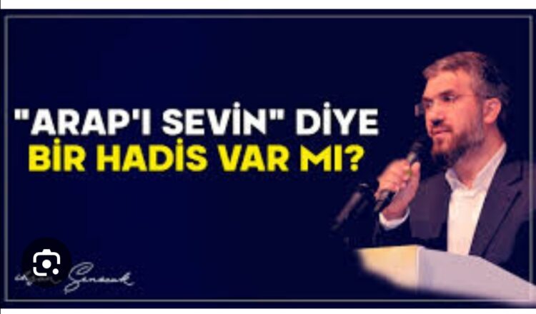 Peygamberimizi Seviyoruz Ama Arabı Sevmiyoruz…