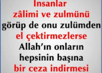 Ya Rabbi Zalimlere Karşı Ümmeti Muhammed’e Yardım Eyle!
