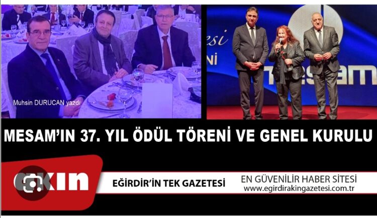 MESAM’ın 37. Yıl Ödül Töreni ve Genel Kurulu