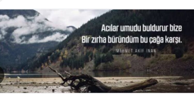 Acılar Gerçeği Buldurur Bize…