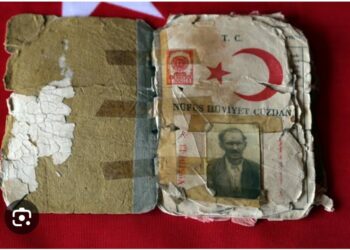 Yanmış Nüfus Kăğıdı