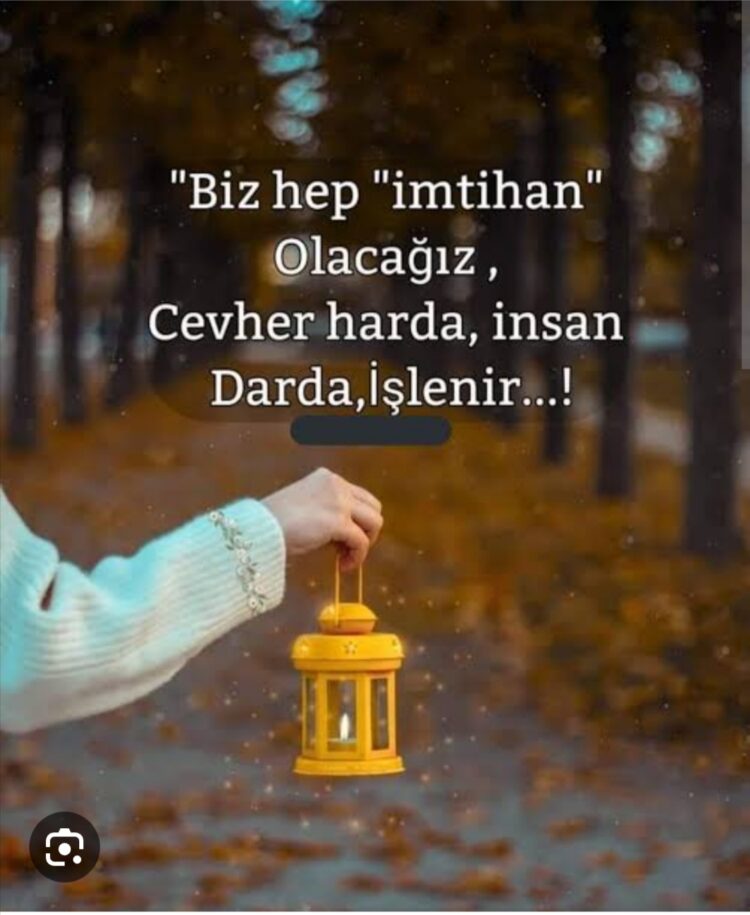 İmtihan Ne mi…