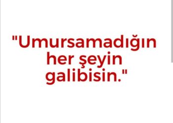 Umursamadığın Şeyin Galibisin
