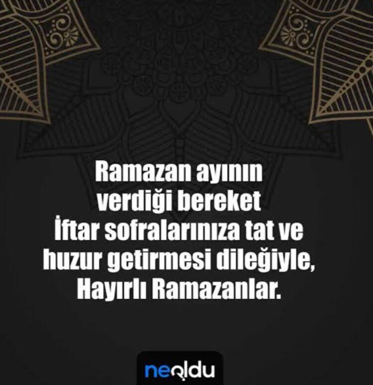 Ramazanla Huzur Bulup Kardeşçe Yaşayabilmek!