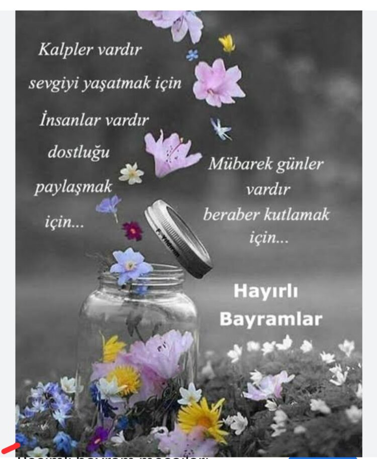 İki Güzel Bayramımız Var…