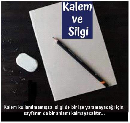Kalem ve Silgi