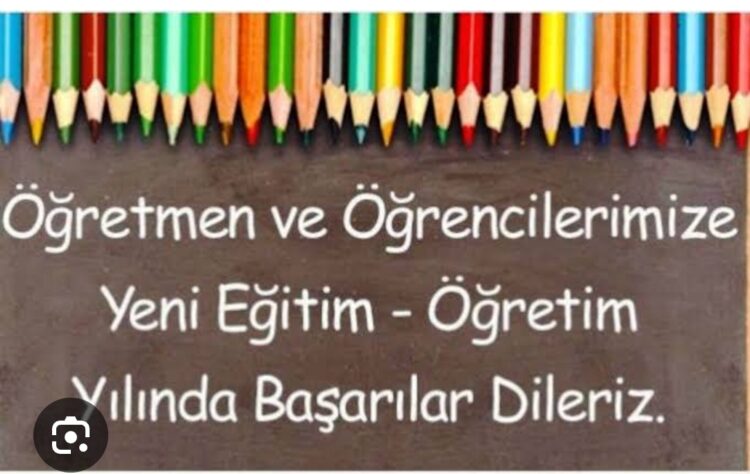 Yeni Bir Eğitim Öğretim Dönemi