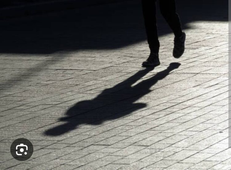 Kaldırımdaki Gölge