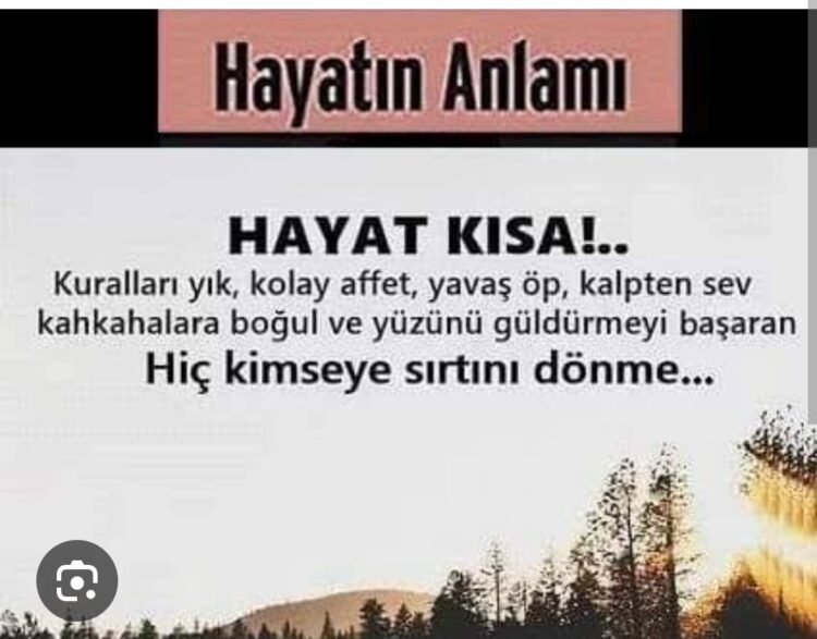 Hayatın Anlamı Üzerine…