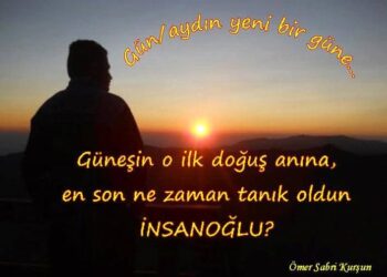 Kendimizi Unutuyoruz