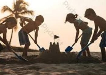 Kumda Oynayan Çocuklar!..