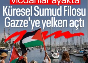 Sumud Filosu Umut Olmaya Yelken Açtı