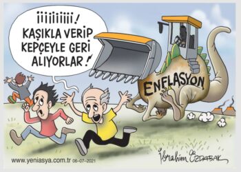 Kepçeyle Verip, Kaşıkla Almak