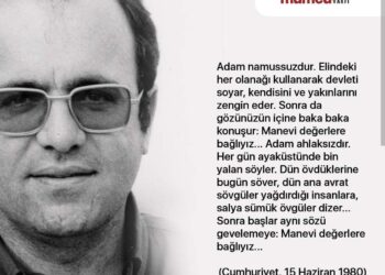 Uğur Mumcu… Yarınları Gören Adam (l)