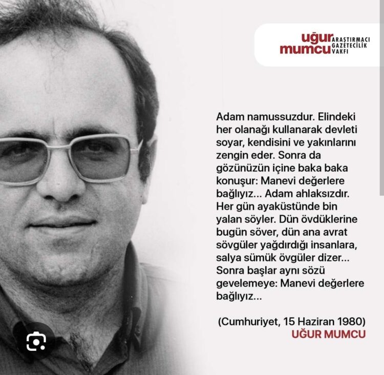 Uğur Mumcu… Yarınları Gören Adam (l)