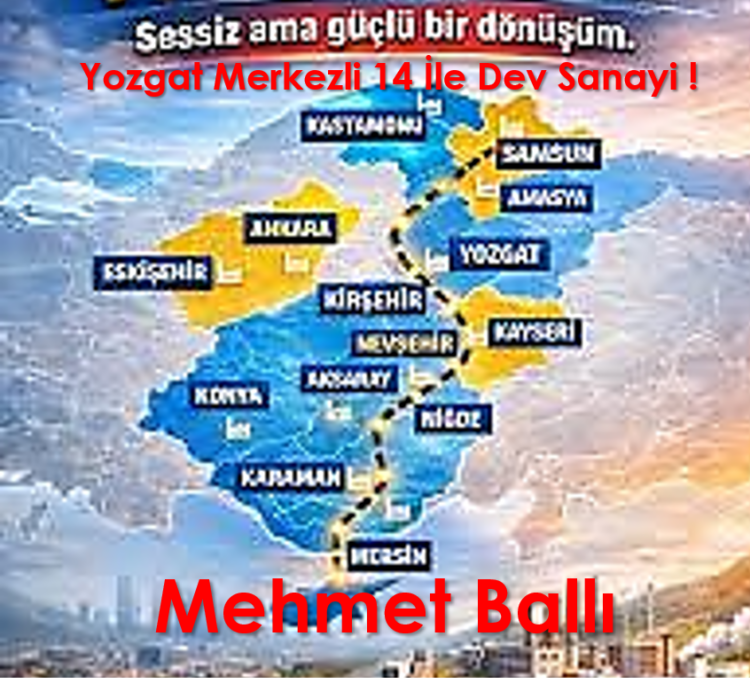 İstanbul Sanayisi Yozgat’a Taşınıyor!