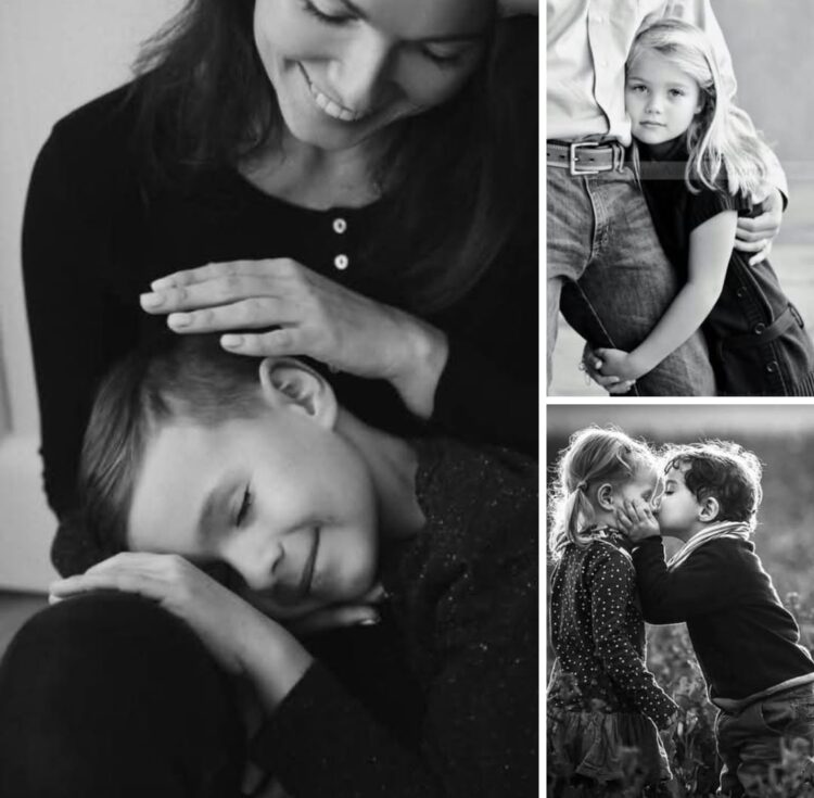 Çocuklarımızın Dudak Dudağa Fotoğrafları