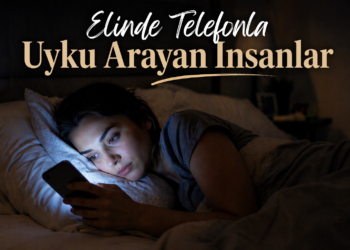 Elinde Telefonla Uyku Arayan İnsanlar
