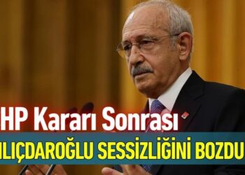 Kılıçdaroğlu Sessizliğini Bozdu
