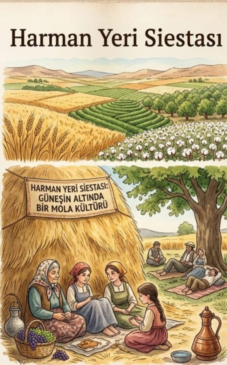 Harman Yeri Siestası: Güneşin Altında Bir “Mola” Kültürü