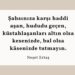 Sabrın ve Tepkinin İnce Çizgisi