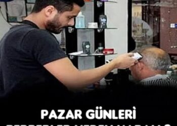 Pazar Günü Berberler Neden Kapalı?