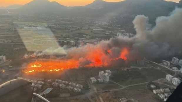 Yeşilovacık’tan Yükselen Duman ve Orman Yangınları