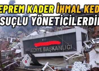 Afetler Kader Değil, İhmalin Sonucudur!