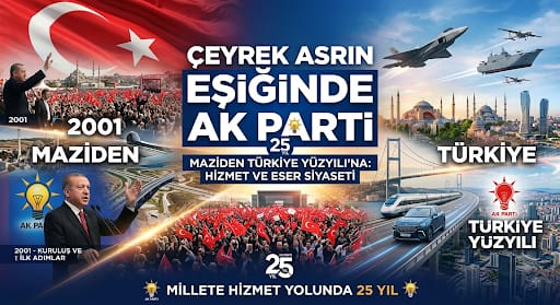 Çeyrek Asrın Eşiğinde AK Parti: Maziden Türkiye Yüzyılı’na