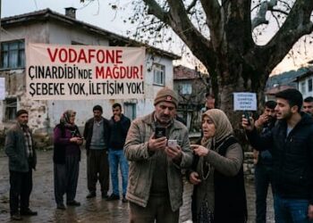 Vodafone Kullanıcıları Çınardibi’nde Mağdur