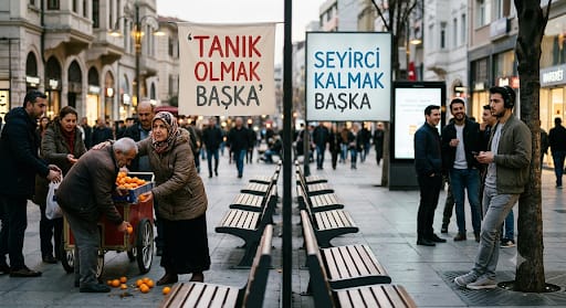 Tanık Olmak Başka, Seyirci Kalmak Başka
