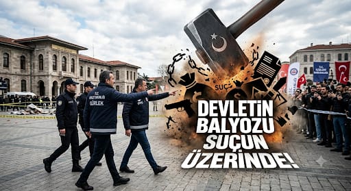 Gürlek ve Çiftçi Sahada: Devletin Balyozu Suçun Üzerinde!