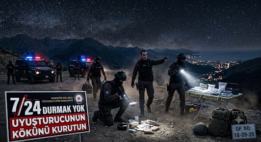 7/24 Durmak Yok: Uyuşturucunun Kökünü Kurutun!